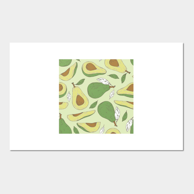 Hand Drawn Avocado